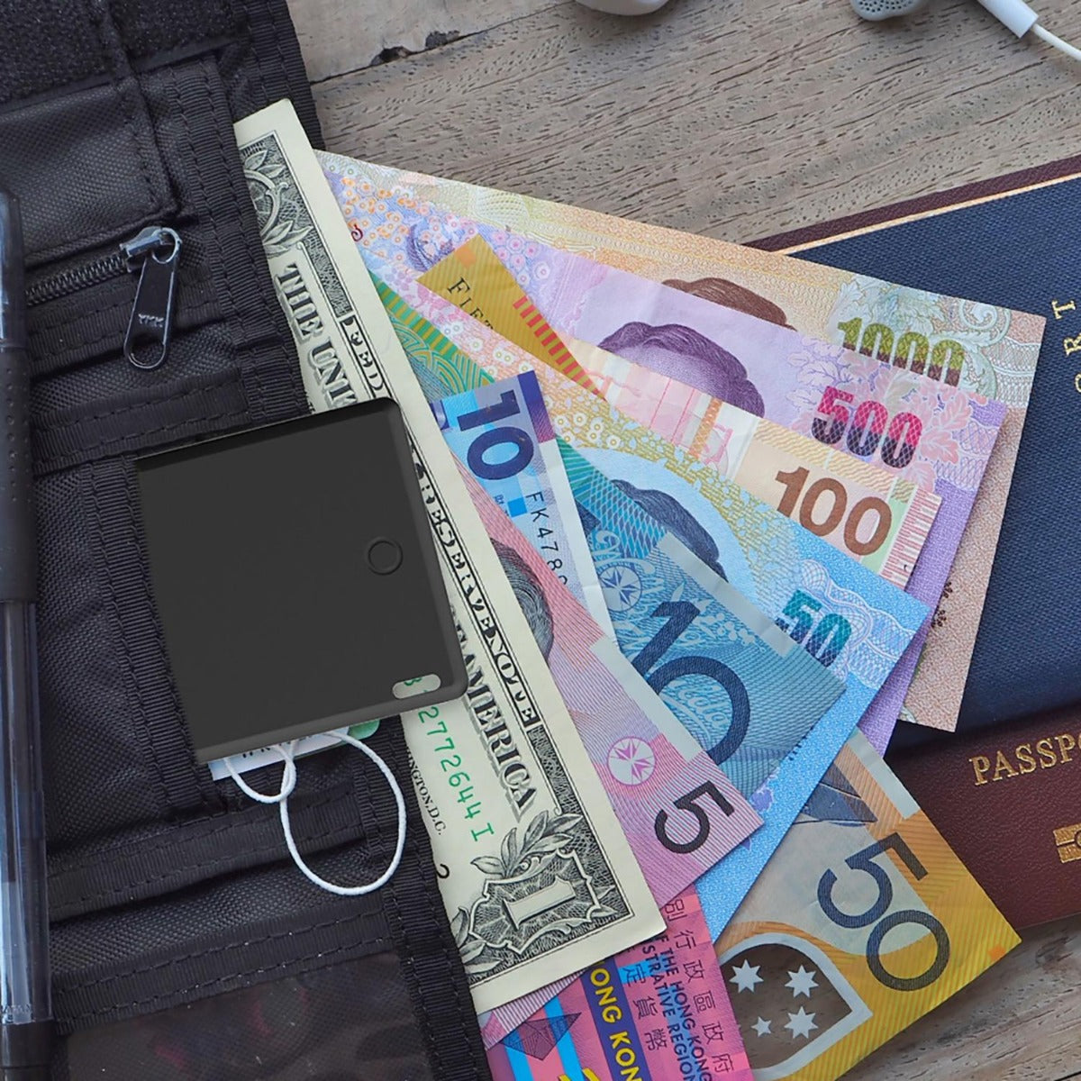 Laser - Ultra Slim Card size Smart Tag with Wireless Charging