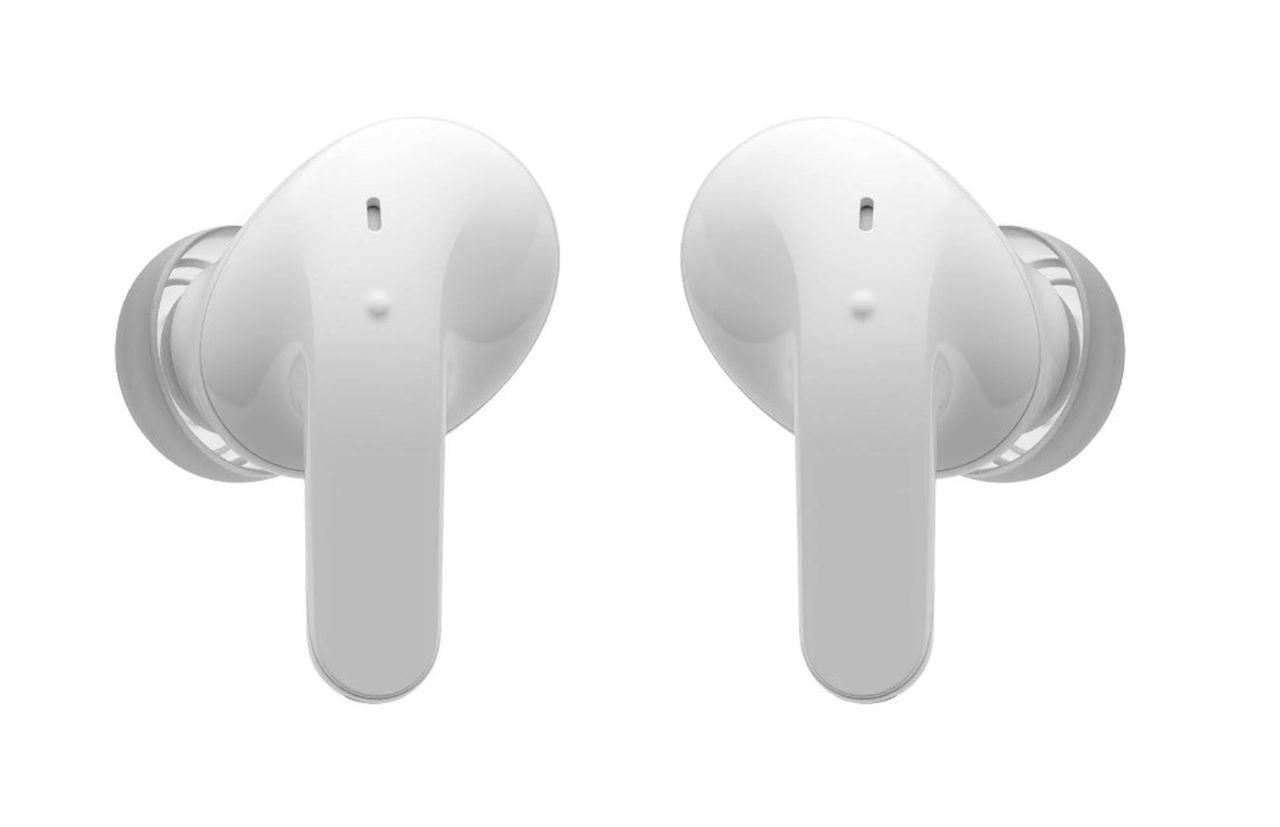 LG TONE Free T90 Earbuds with Dolby Atmos - Snow White