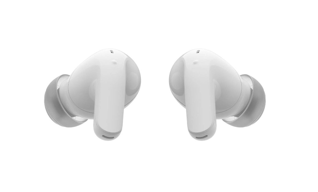 LG TONE Free T90 Earbuds with Dolby Atmos - Snow White