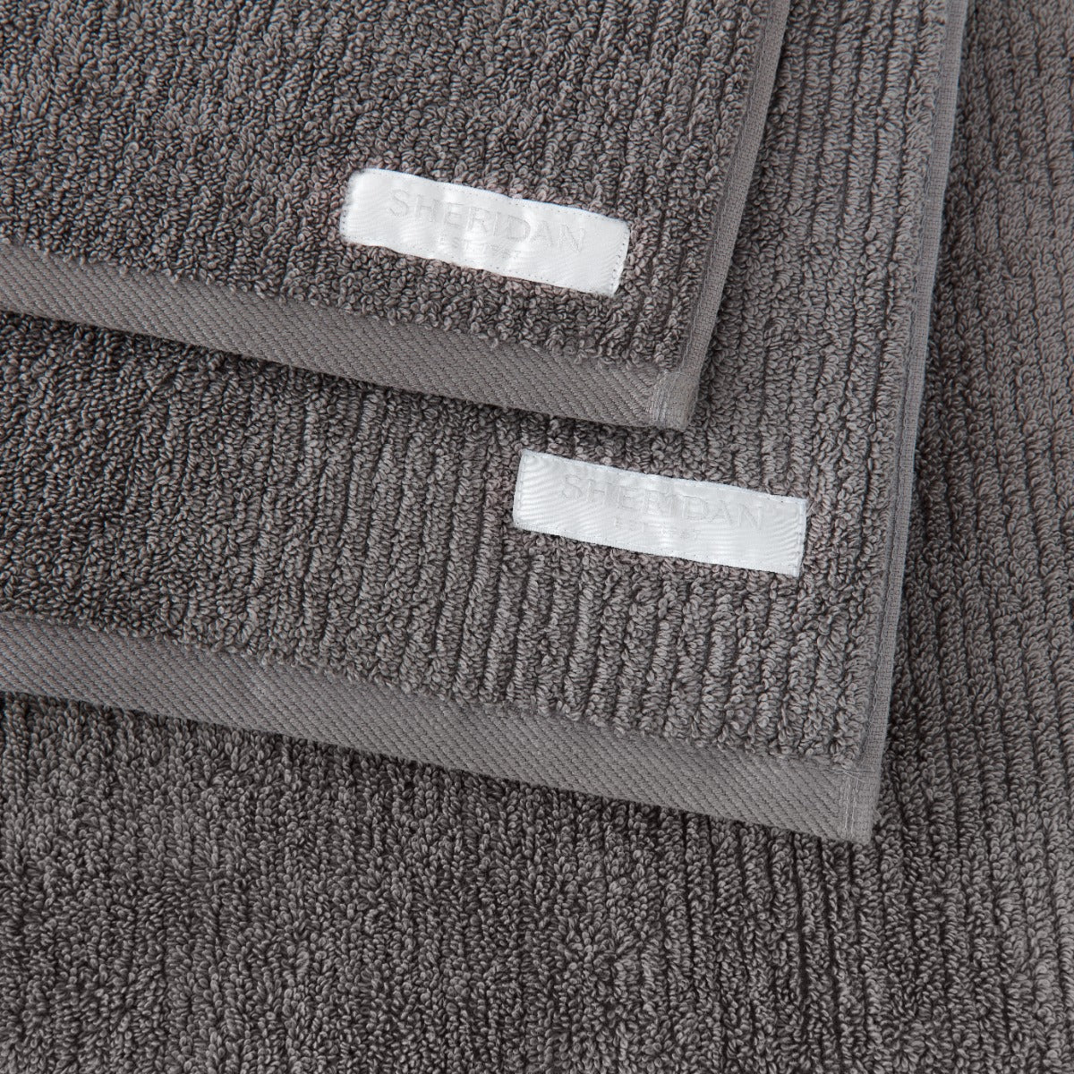 Sheridan Living Textures Towel Set - Granite