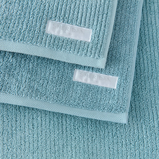 Sheridan Living Textures Towel Set - Misty Teal