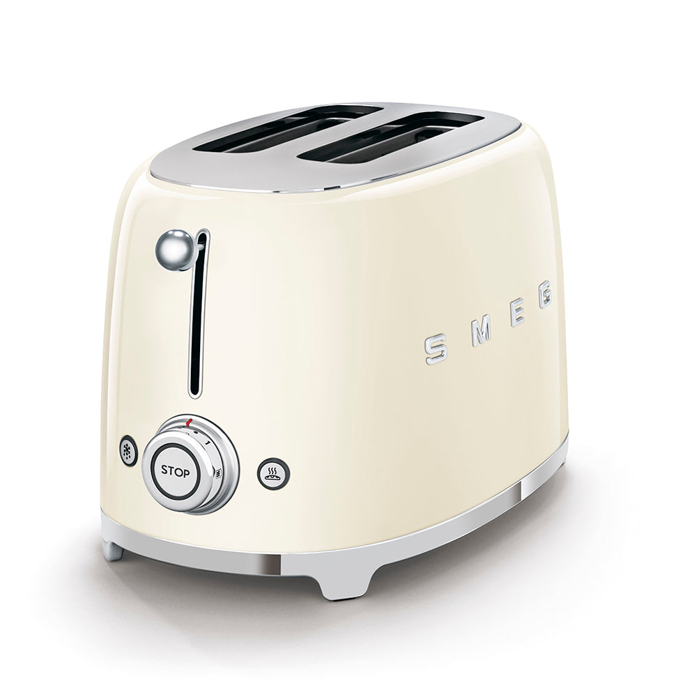 Smeg - 50's Style 2 Slice Toaster - Cream