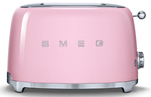 Smeg - 50's Style 2 Slice Toaster - Pink