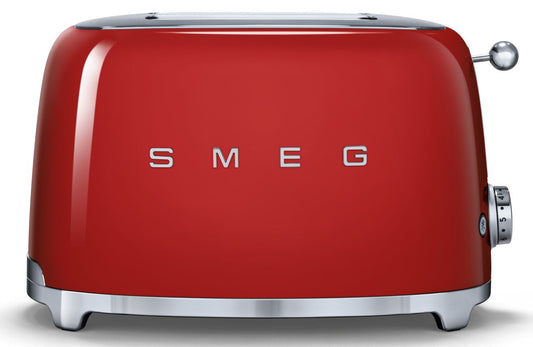 Smeg - 50's Style 2 Slice Toaster - Red