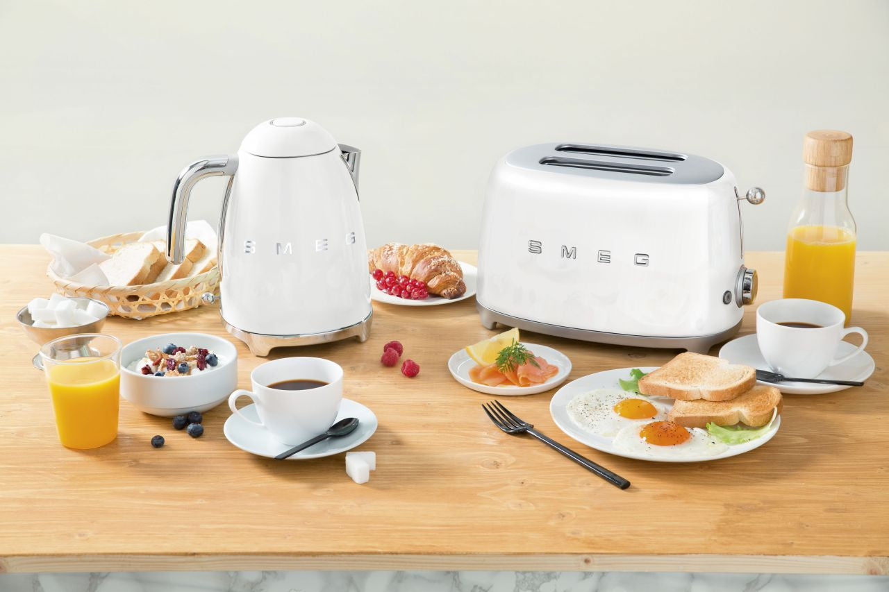 Smeg - 50's Style 2 Slice Toaster - White