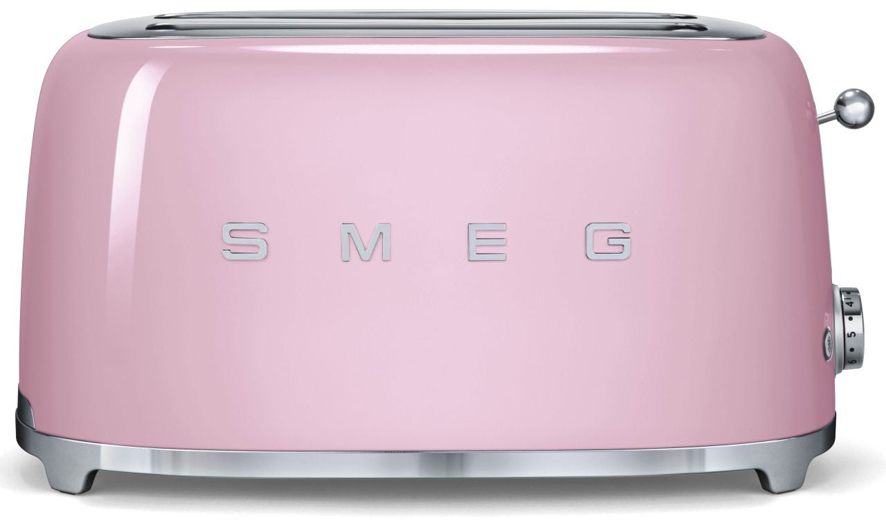 Smeg - 50's Style 4 Slice Toaster - Pink