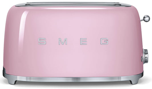 Smeg - 50's Style 4 Slice Toaster - Pink