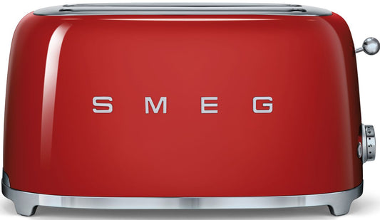 Smeg - 50's Style 4 Slice Toaster - Red