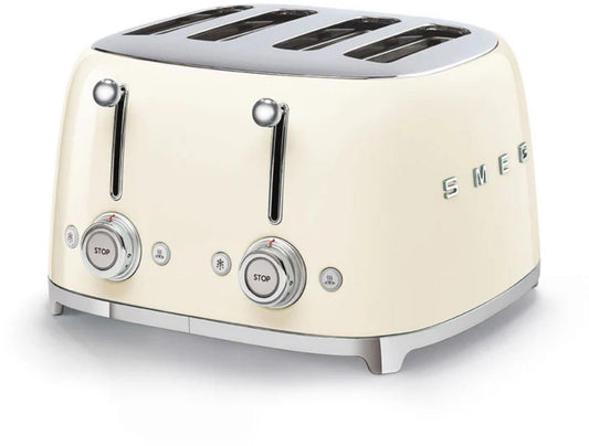 Smeg - 50s Style 4 Slice Toaster - Cream