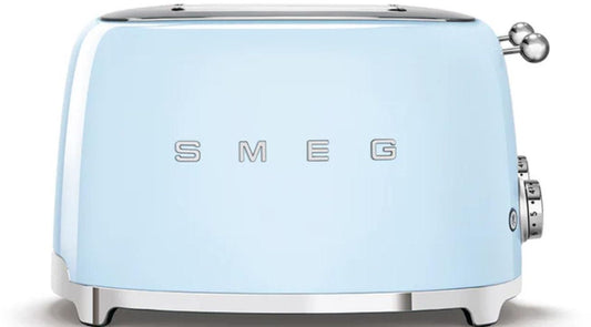 Smeg - 50s Style 4 Slice Toaster - Pastel Blue