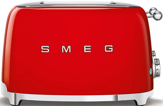 Smeg - 50's Style 4 Slice Toaster - Red