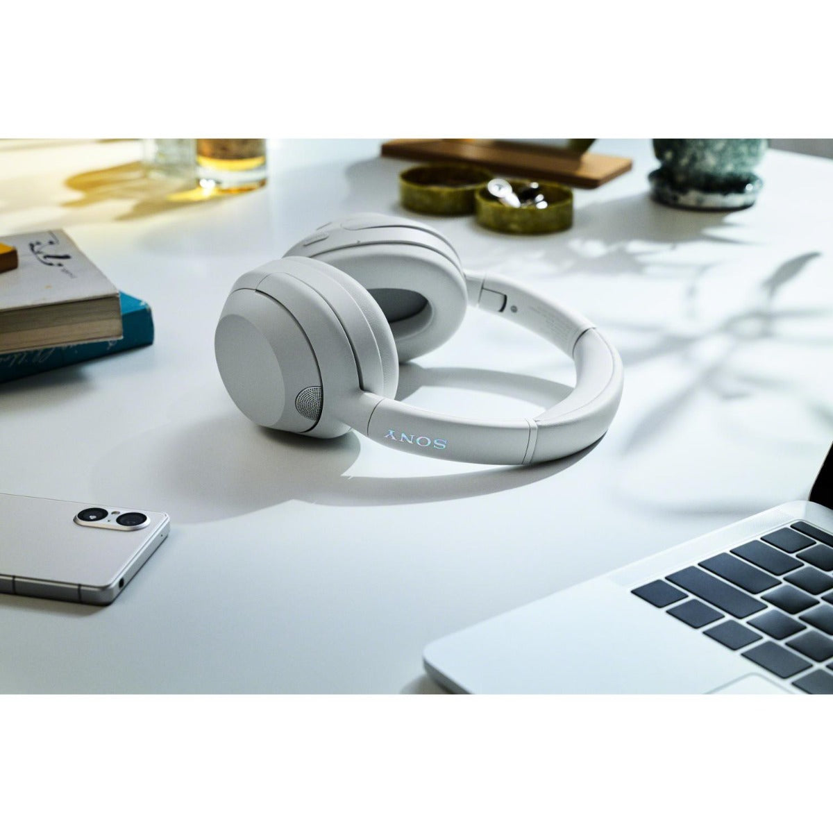 Sony - ULT WEAR Wireless Noise Cancelling Headphones - White