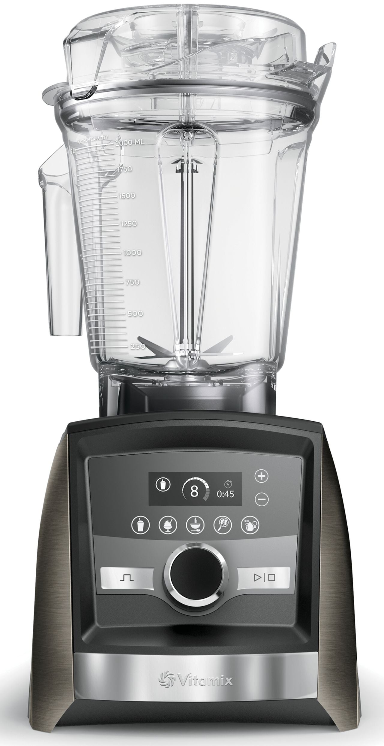 Vitamix - Ascent Series A3500i High-Performance Blender - Black Stainless