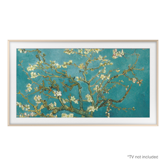 Samsung - Customisable Modern Bezel For 43" Frame TV - Sand Gold
