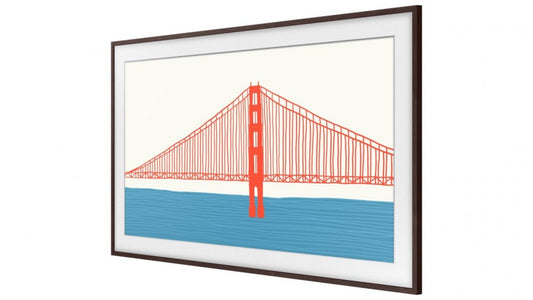 SAMSUNG Customisable Modern Frame for 50" Frame TV - Brown (2024)