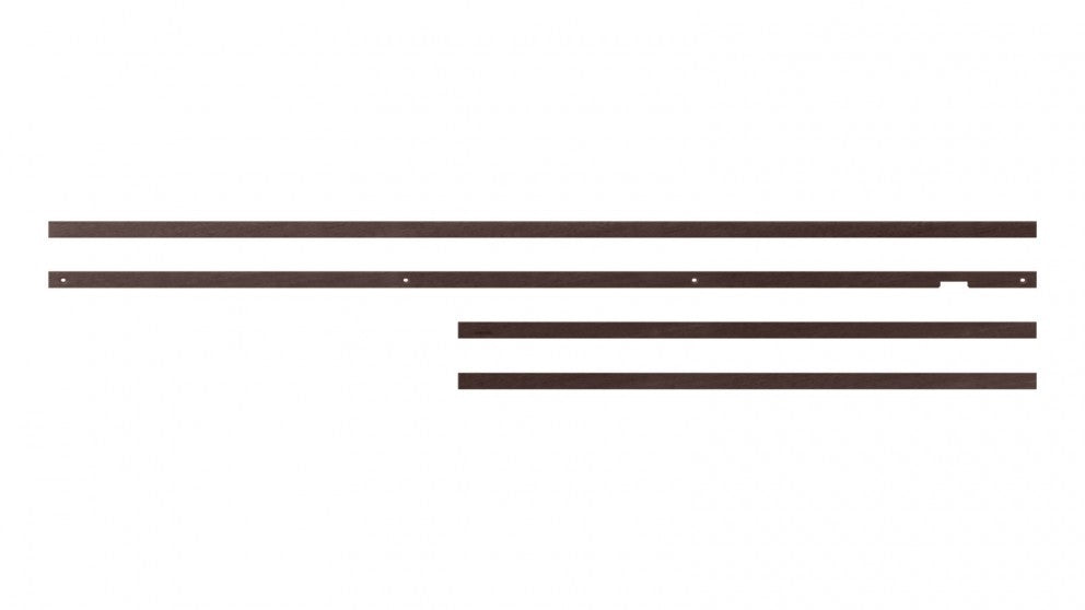 SAMSUNG Customisable Frame for 85" Frame TV - Brown (2024)