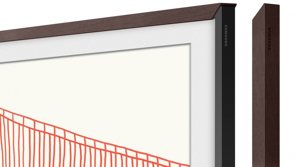 SAMSUNG Customisable Frame for 85" Frame TV - Brown (2024)