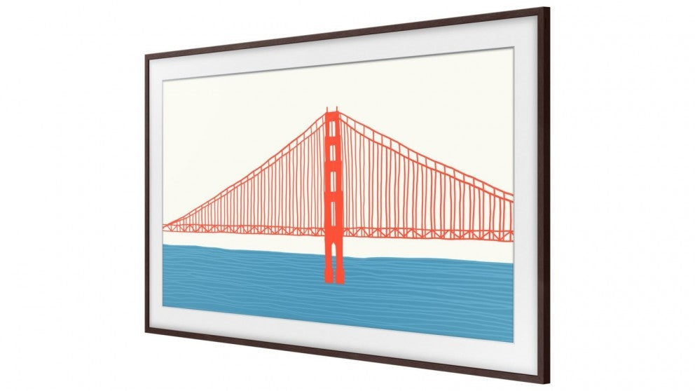 SAMSUNG Customisable Frame for 85" Frame TV - Brown (2024)