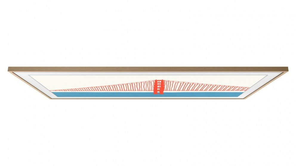 SAMSUNG Basic Bezel for 85" Frame TV - Teak (2024)