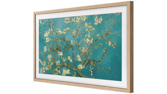 Customisable Modern Bezel For 32" Frame TV - Teak (2024)