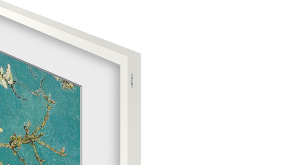 Customisable Modern Bezel For 32" Frame TV - White (2024)