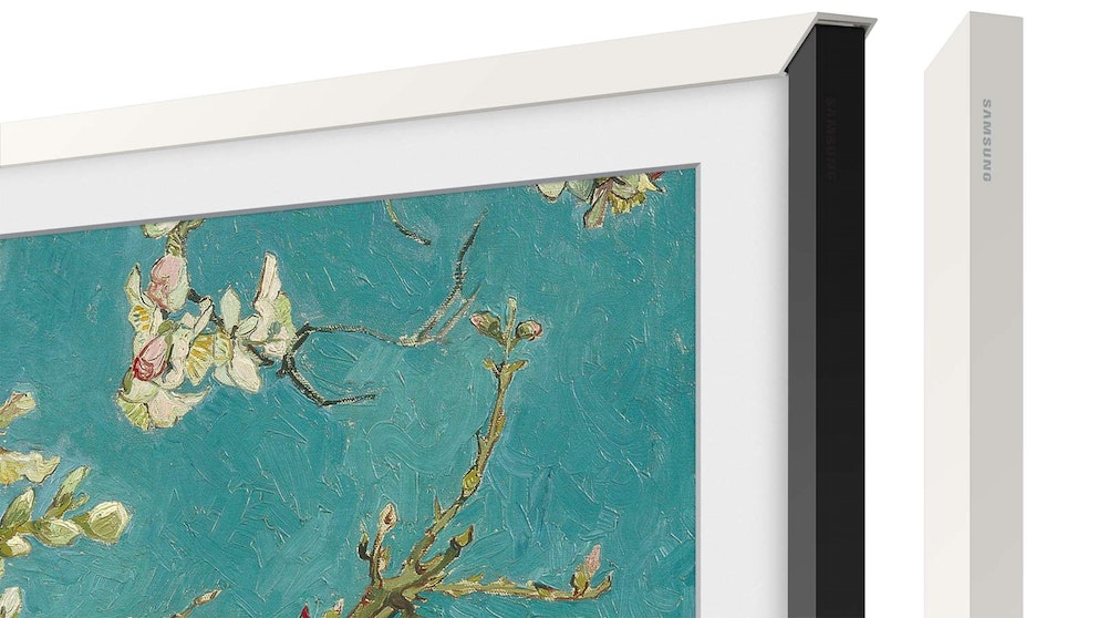 Customisable Modern Bezel For 32" Frame TV - White (2024)