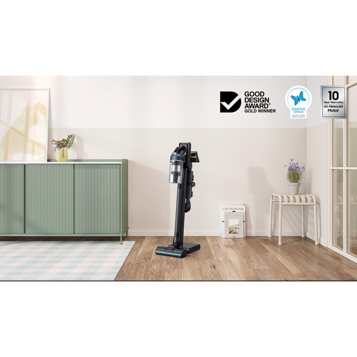 Samsung - Jet 95 Complete Stick Vacuum - Midnight Blue