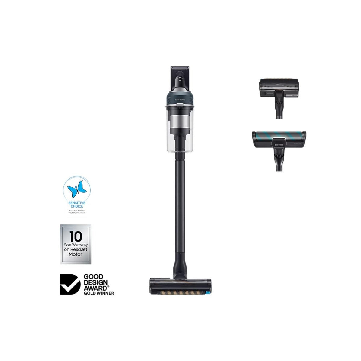 Samsung - Jet 95 Complete Stick Vacuum - Midnight Blue