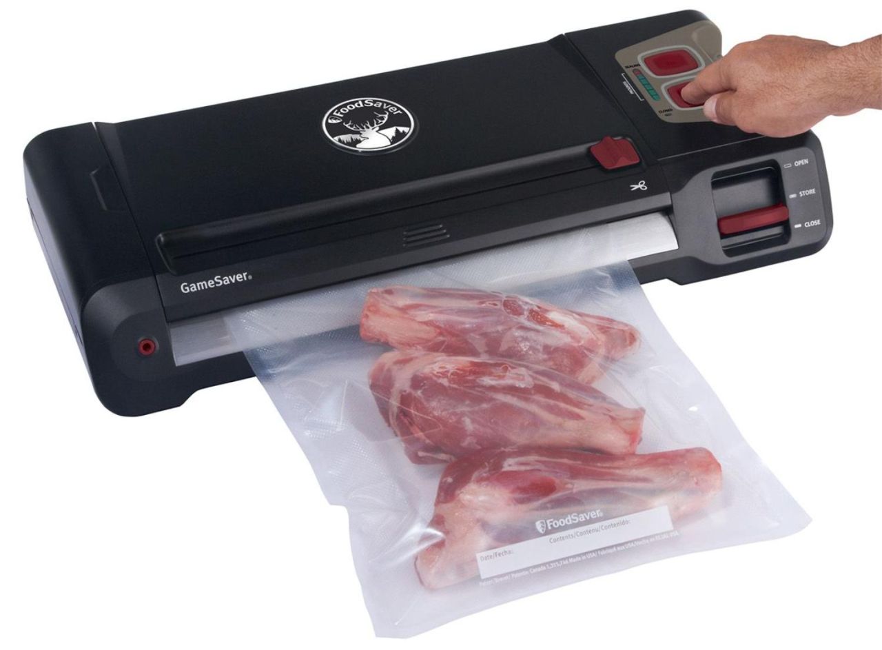 Sunbeam - FoodSaver GameSaver Vacuum Sealer - Black
