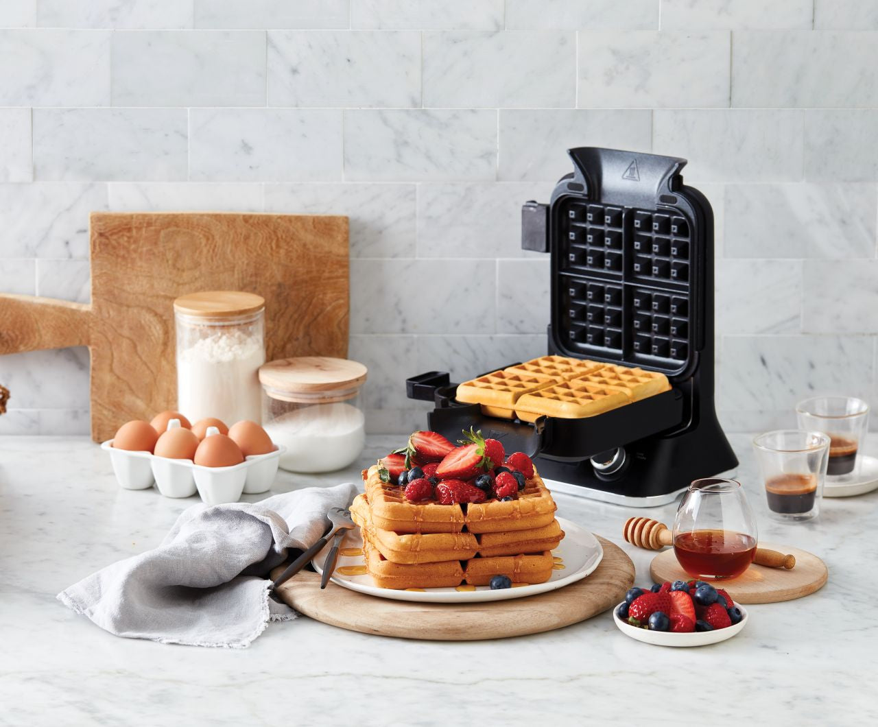 Sunbeam - Shade Select Vertical Waffle Maker