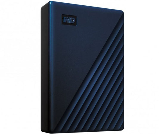 WD My Passport for Mac 4TB Portable Hard Drive - Midnight Blue