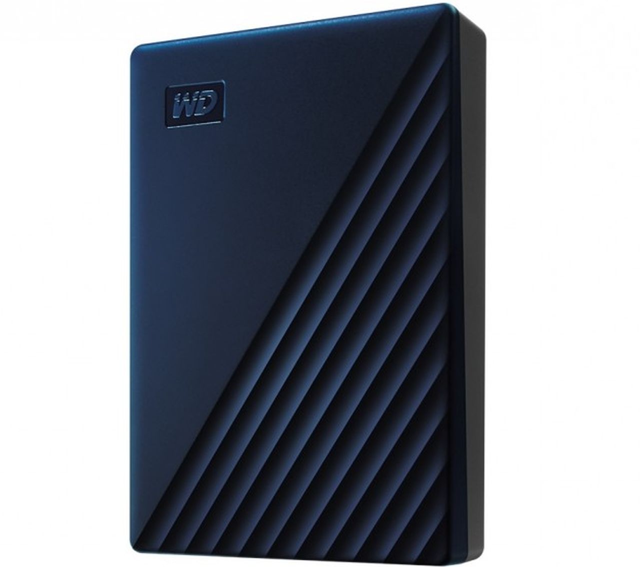 WD My Passport for Mac 4TB Portable Hard Drive - Midnight Blue