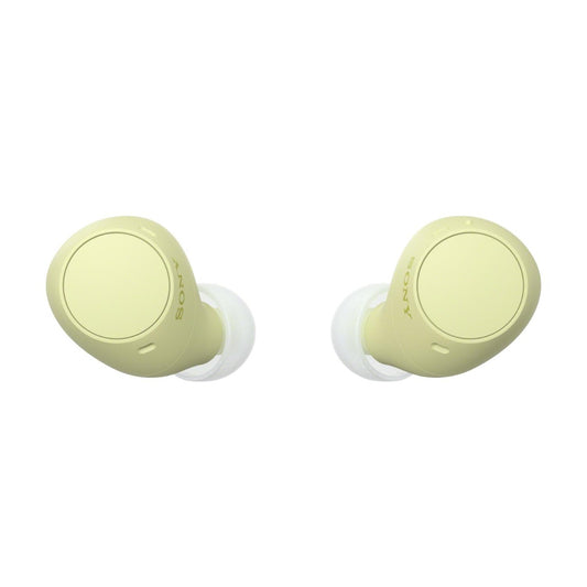 Sony - Compact Truly Wireless Earbuds - Yellow