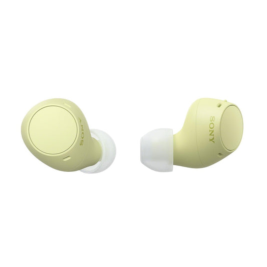 Sony - Compact Truly Wireless Earbuds - Yellow