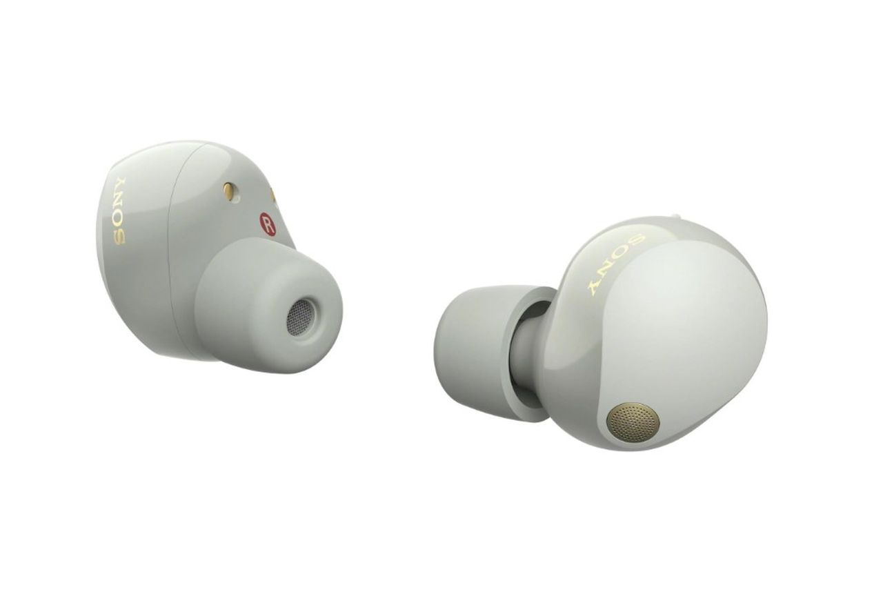 Sony Truly Wireless Earbuds with Noise Cancelling - Platinum Silver