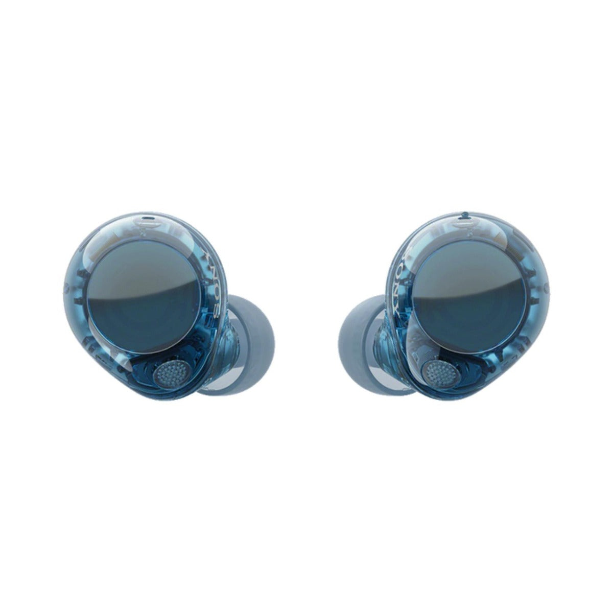 Sony - Truly Wireless Noise Cancelling Earbuds - Glass Blue