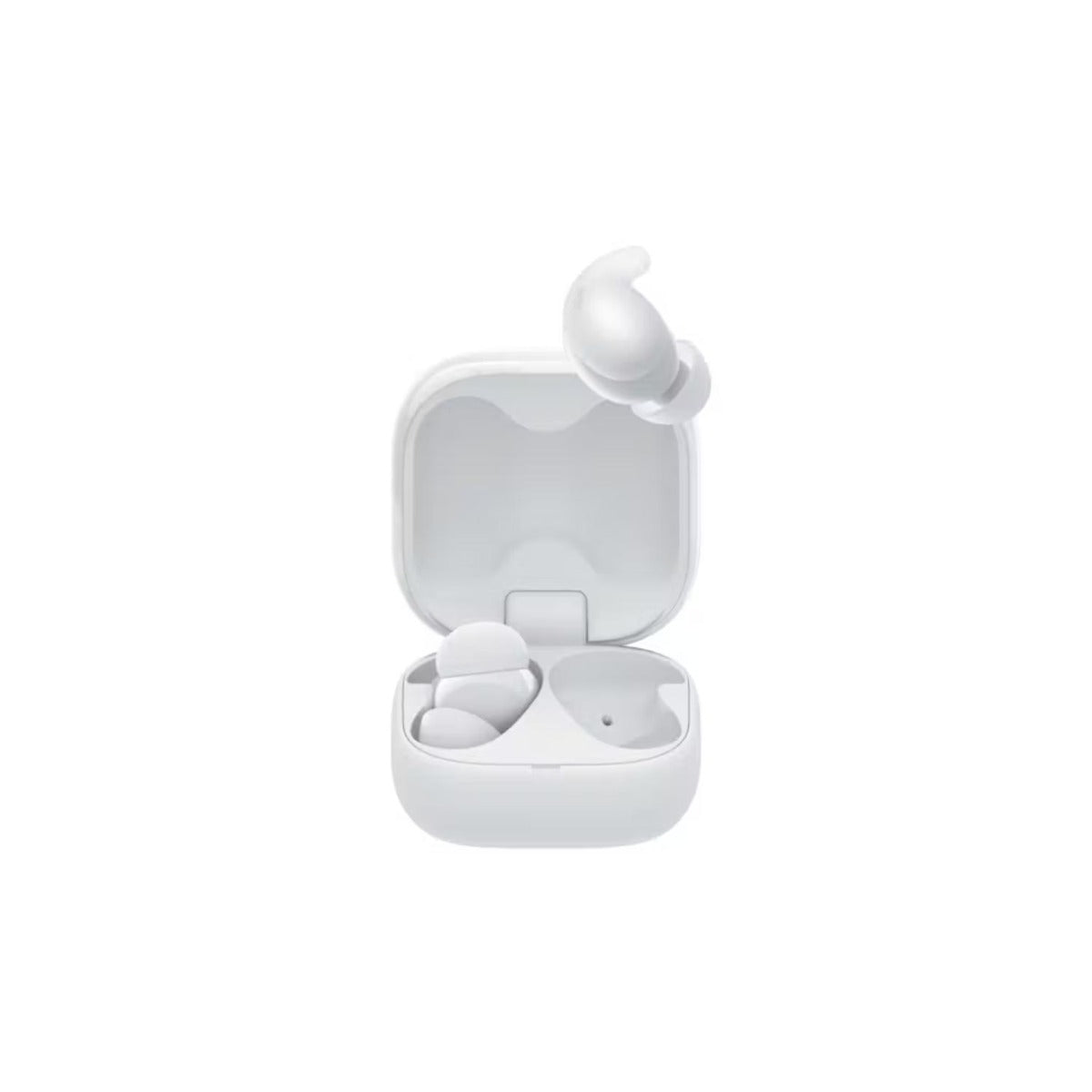 Sony - LinkBuds Fit Truly Wireless Noise Cancelling Earbuds - White