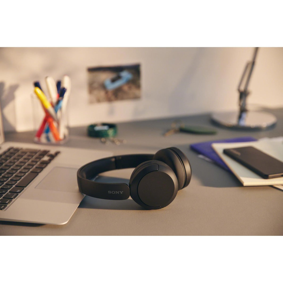 Sony - Wireless on Ear Headphones - Black