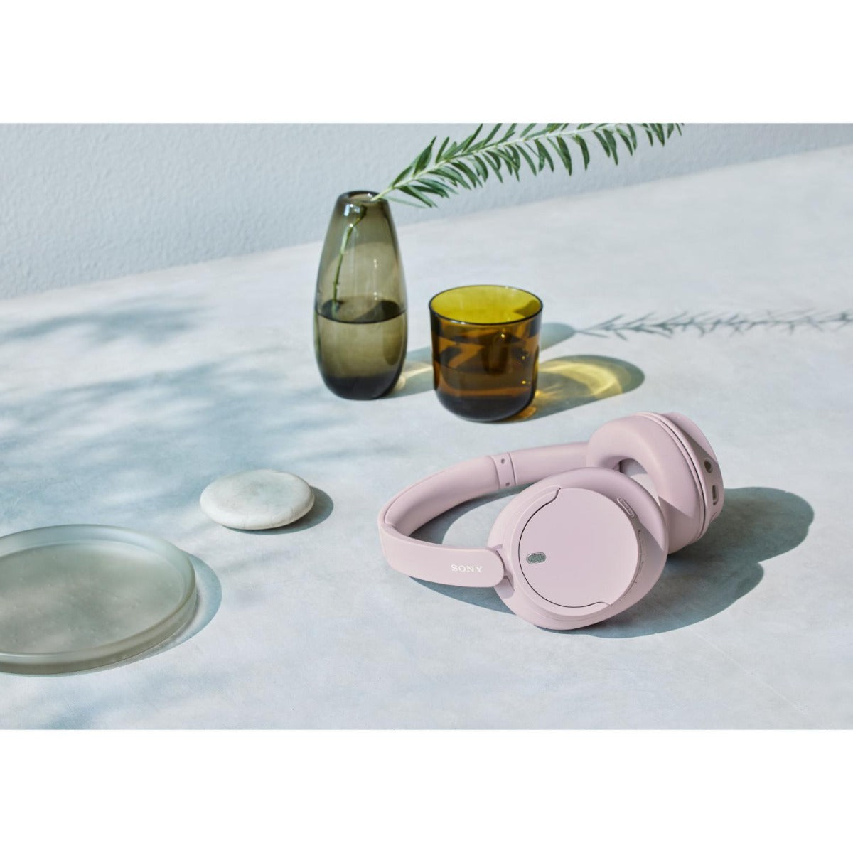 Sony - Wireless Noise Cancelling Headphones - Pink