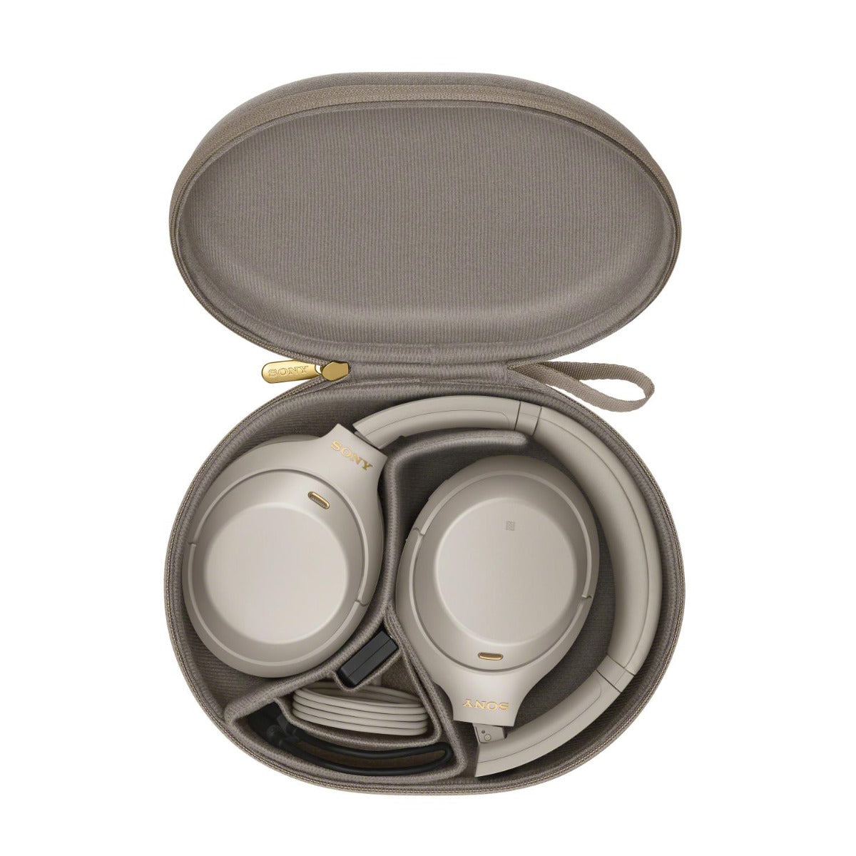 Sony - Wireless Noise Cancelling Headphones - Platinum Silver