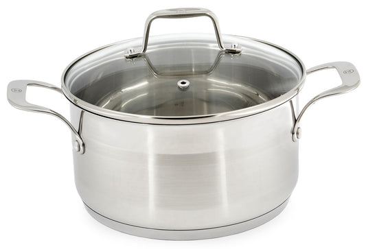 Westinghouse - 5 Piece Stainless Steel Pot and Pan Set