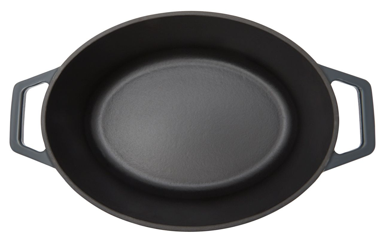 Westinghouse - Cast Iron Pot, Ombre Grey, 30cm Oval