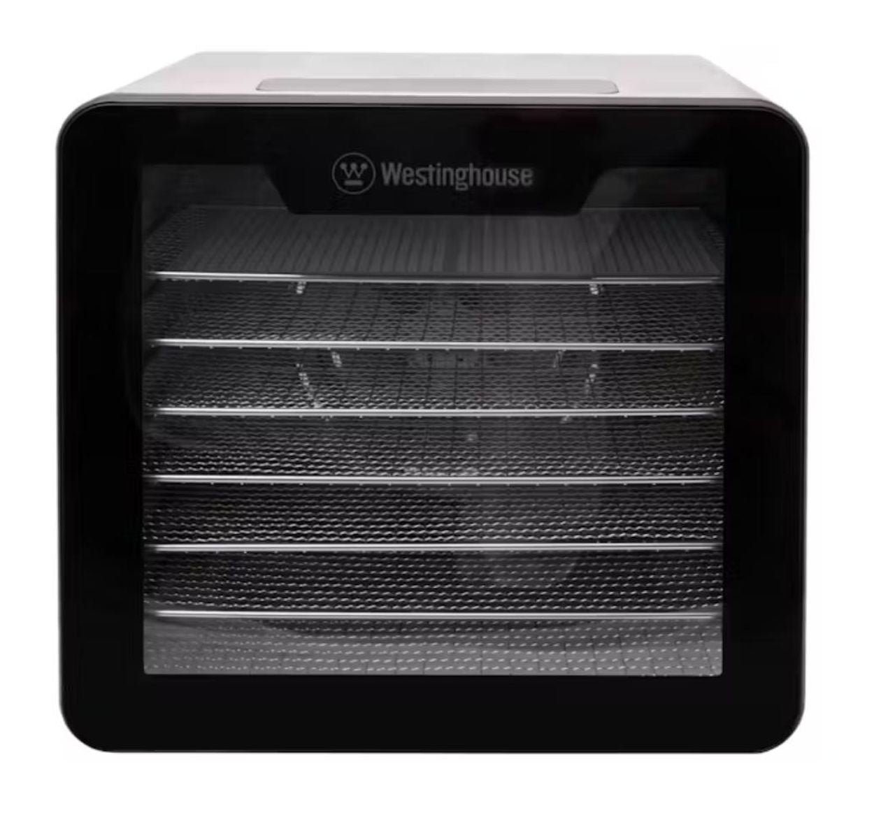Westinghouse - 7x S/S Tray, Touch Control Dehydrator - Silver/Black