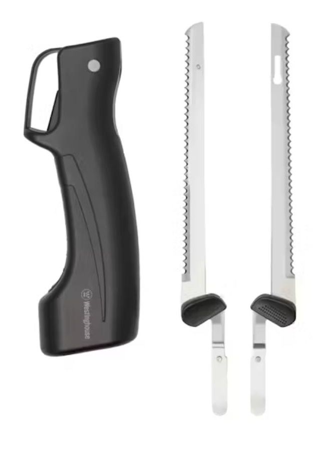 Westinghouse - 80W Electric Knife - Black
