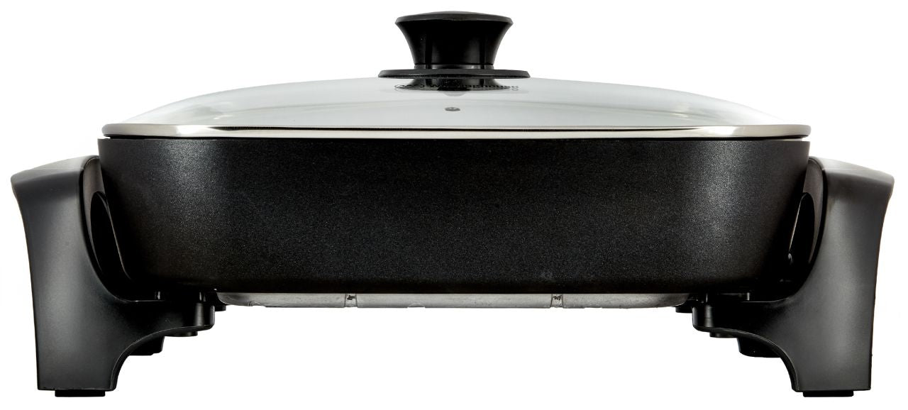 Westinghouse - 12" x 15" Electric Frypan - Black