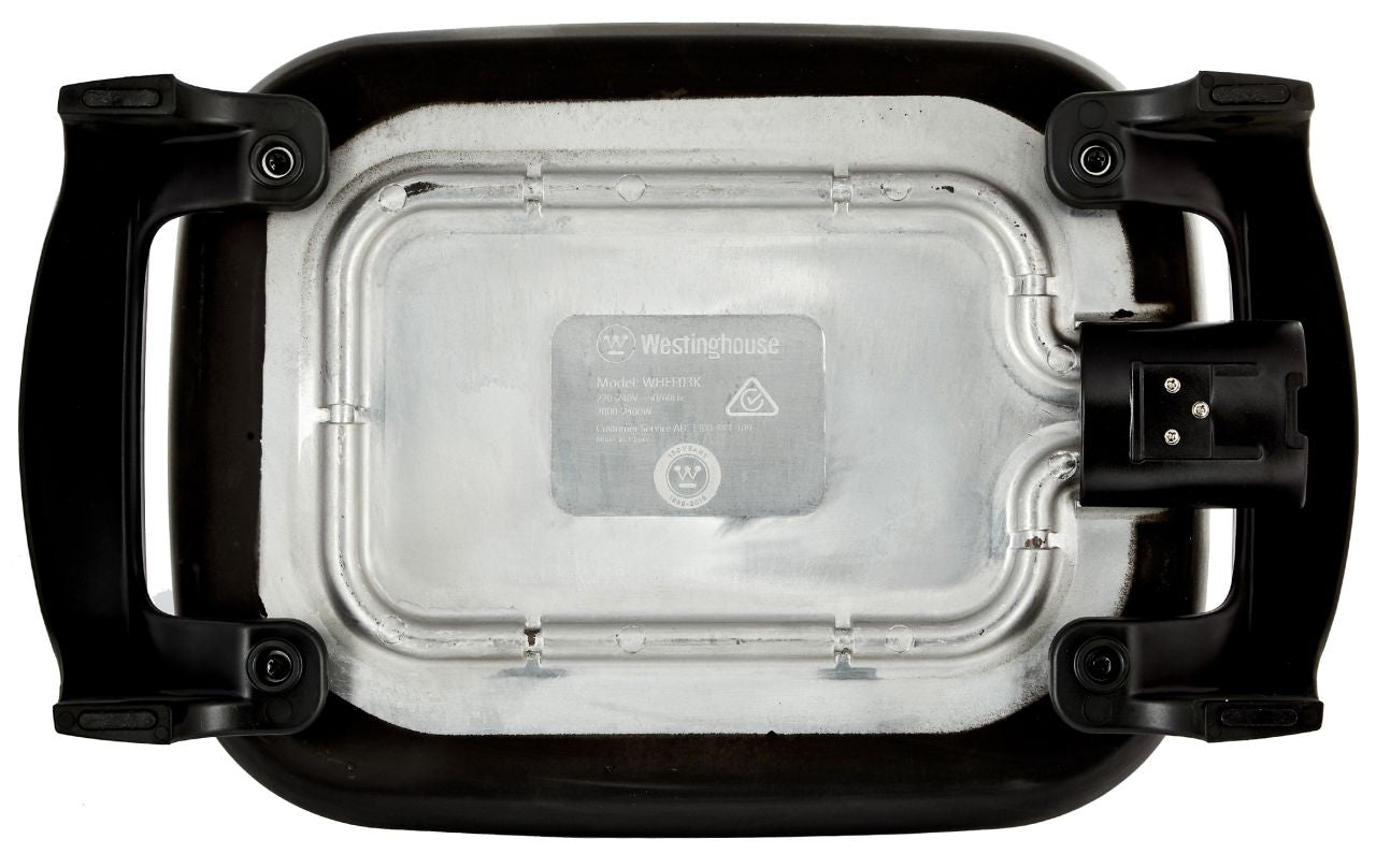 Westinghouse - 12" x 15" Electric Frypan - Black