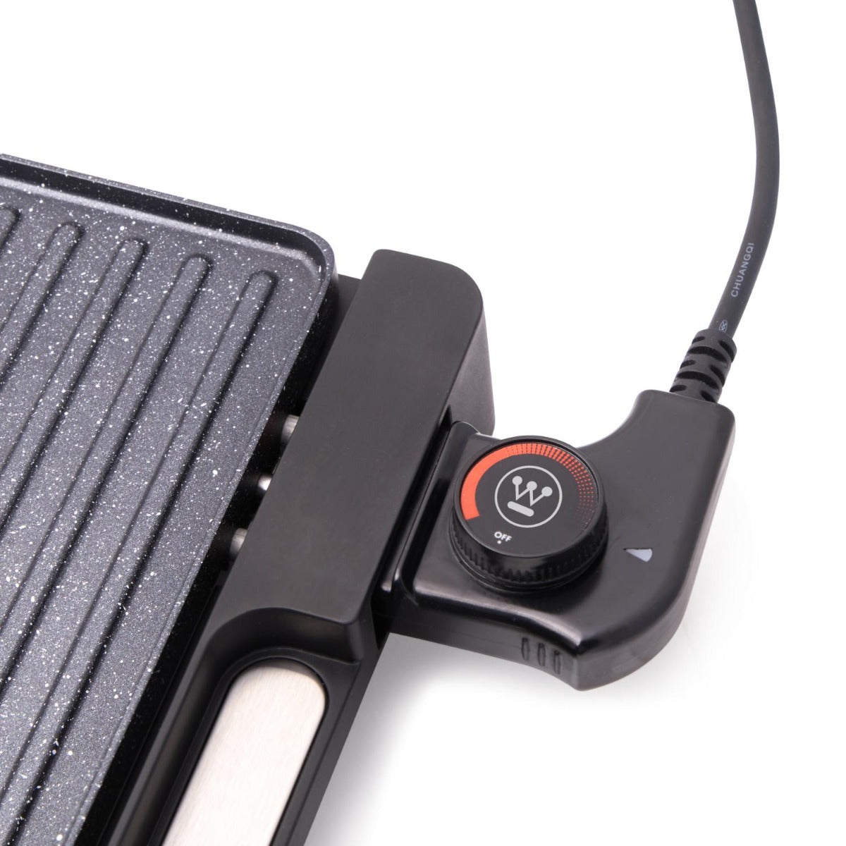 Westinghouse - 2000-2400W Electric Grill - Black