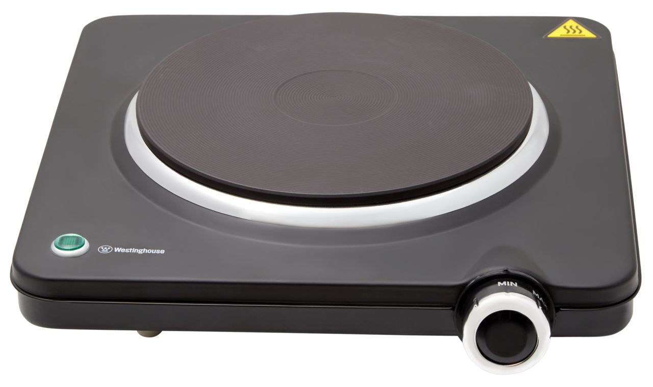 Westinghouse - Electric Hotplate, Black