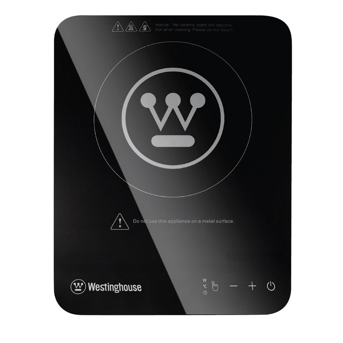 Westinghouse - 2000W Single Induction Cooktop