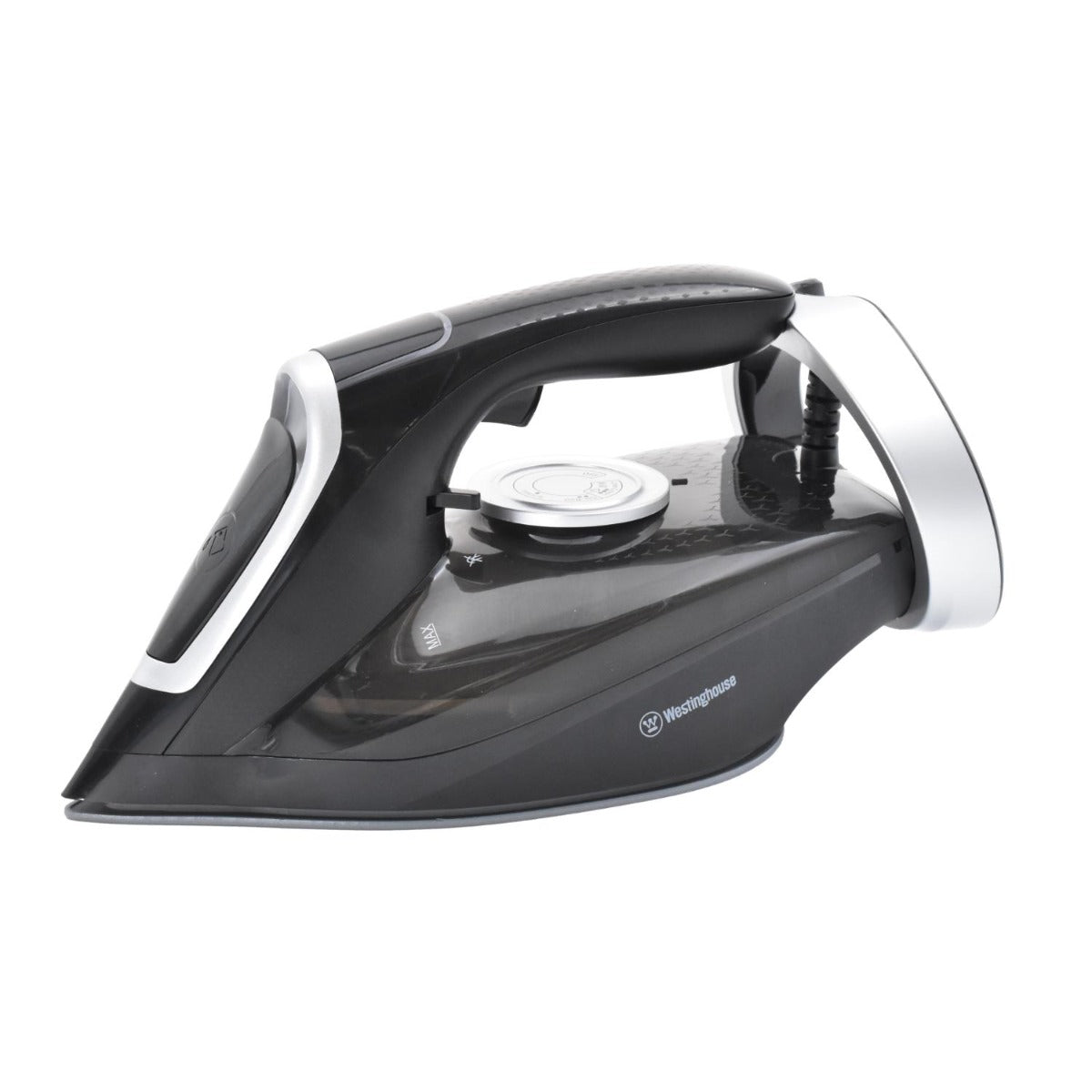 Westinghouse - 2200W Steam Iron - Black/Silver